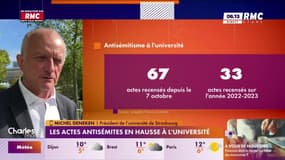 Antisémitisme en hausse dans l'université de Strasbourg:"comme dans toute la société" affirme son président