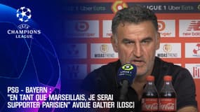 PSG-Bayern: "En tant que Marseillais, je serai supporter parisien" avoue Galtier (Losc)