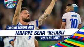  Autriche 0-1 France : "Je ne pense pas à moi..." Giroud espère que Mbappé sera "vite rétabli"