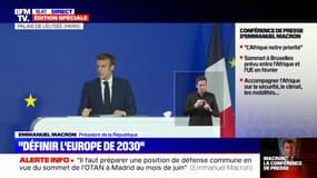 Emmanuel Macron sur l'UE: "Il nous faut acter le besoin d'investissements nouveaux, nous devons les intégrer dans notre cadre budgétaire"