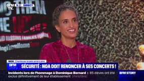 Concerts de Noa annulés en France: "Je vais revenir, je veux vraiment pouvoir parler et m'exprimer au nom de la paix", affirme la chanteuse israélo-américaine.