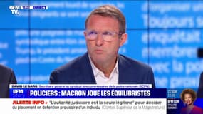 Policier en détention provisoire à Marseille: "C'est au patron de la police nationale de défendre ses policiers", pour David Le Bars (syndicat des commissaires de la police nationale)