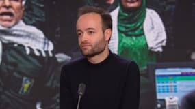 Louis Arnaud, ex-otage en Iran, détenu à la prison d'Evin entre 2012 et 2014, sur le plateau de BFMTV lundi 2 février 2026