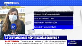 Covid-19: les hôpitaux d'Île-de-France sont-ils déjà saturés ?