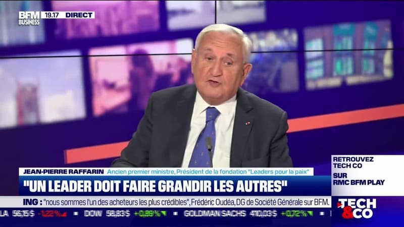 Jean-Pierre Raffarin (Leaders pour la paix) : "Un leader doit faire grandir les autres" - 08/11