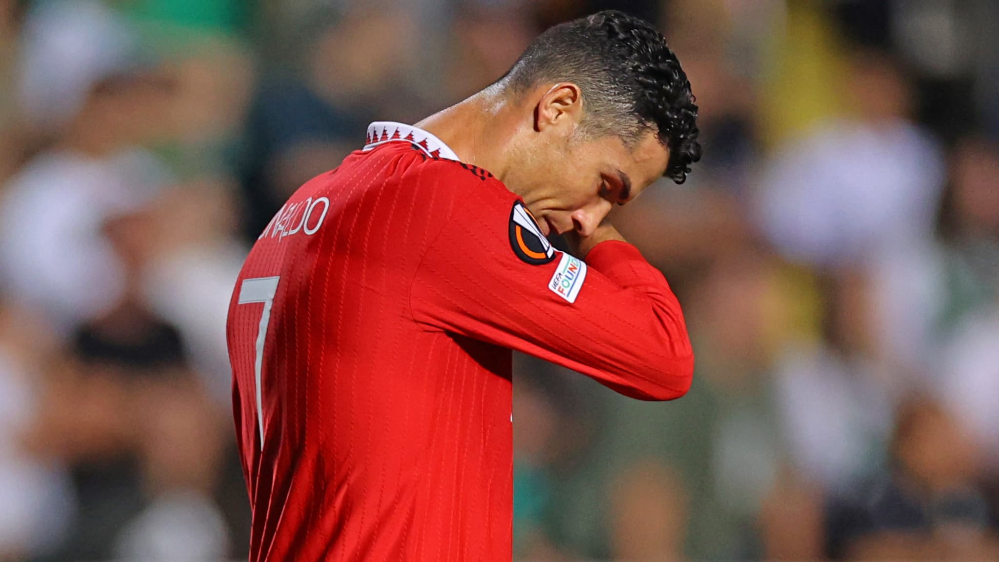 Missed goal, annoyance … Cristiano Ronaldo’s evening is very difficult against Omonia