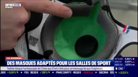 Un masque adapté à la pratique sportive suscite l'espoir des salles, fermées depuis plusieurs mois