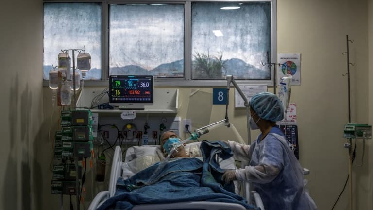 Un patient dans un service de réanimation - Image d'illustration