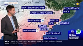 Météo Côte d’Azur: très peu de nuages dans le ciel ce vendredi, 15°C à Tende et 18°C à Menton