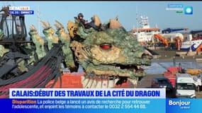 Calais: la première pierre de la cité du dragon a été posée