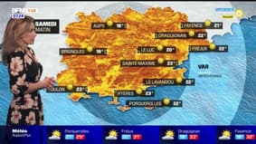 Météo Var: une journée estivale ce samedi, jusqu'à 27°C à Toulon