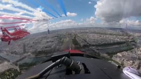 Célébrations du 18 juin: Embarquez avec la "Red Arrows", la patrouille aérienne britannique lors de leur survol de Paris