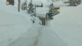 En Savoie, un village coupé du monde depuis trois jours à cause de la neige