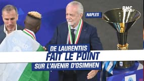 Naples : De Laurentiis fait le point sur l'avenir d'Osimhen 