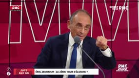 Eric Zemmour le 21 mars 2022 sur le plateau des Grandes Gueules