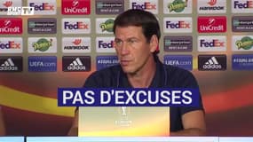 Le soldat Garcia en mode "guerrier" avant la Ligue Europa