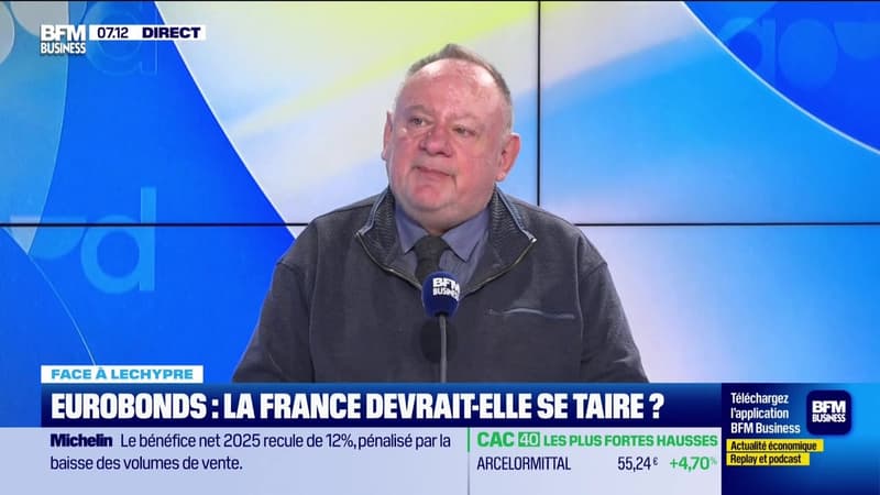 Emmanuel Lechypre face à Jean-Marc Daniel : Eurobonds, la France devrait-elle se taire ? - 12/02