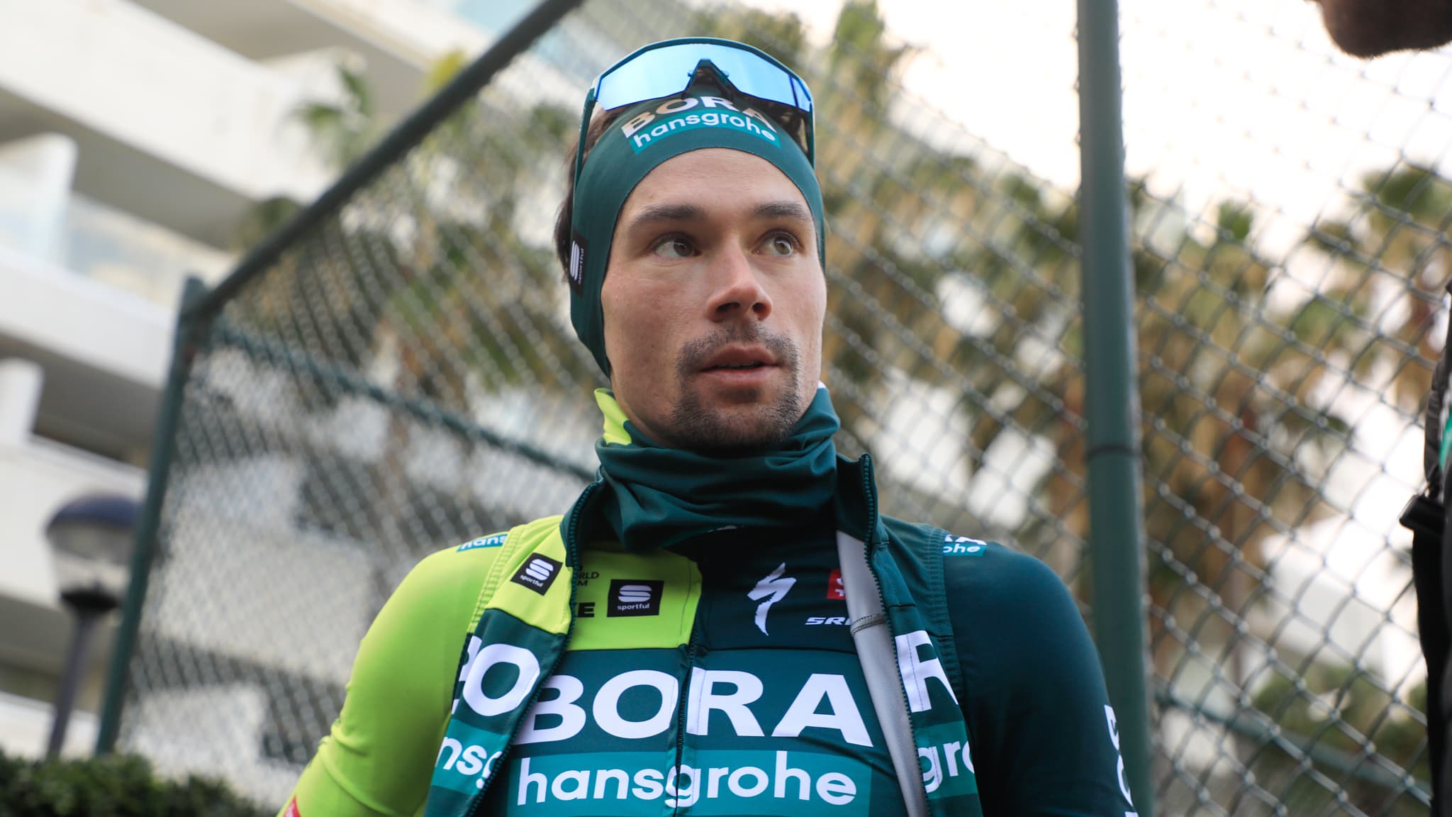 Primoz Roglic sous le maillot de la Bora Hansgrohe