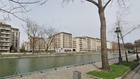 Le quai de Jemmapes, dans le 10e arrondissement de Paris.