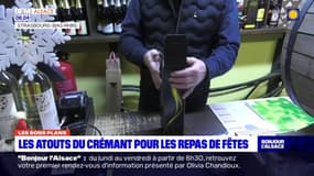 Le crémant trouve sa place sur les tables des fêtes de fin d'année