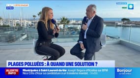Plages polluées à Saint-Laurent-du-Var : des "solutions pour la saison prochaine" selon le maire