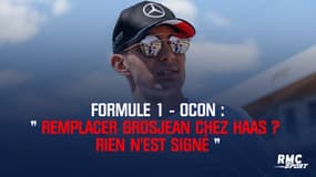F1-Ocon : "Remplacer Grosjean ? Rien n'est signé"