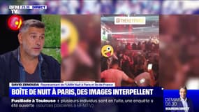 Boîtes de nuit à Paris: David Zenouda (UMIH) condamne que quelques établissements ouvrent "au détriment de tous les autres"