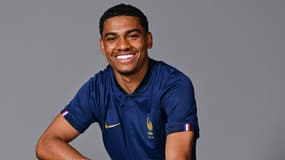 Amine Adli avec l'équipe de France Espoirs