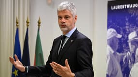 Laurent Wauquiez à Biarritz (Pyrénées-Atlantiques) le 18 avril 2025
