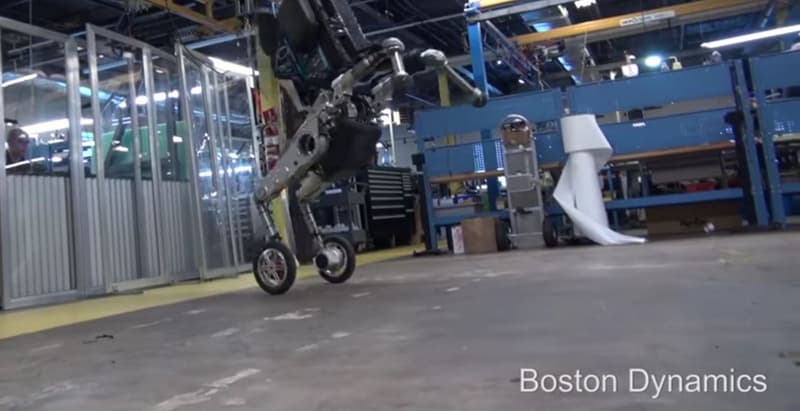 Le nouveau robot Handle de Boston Dynamics.