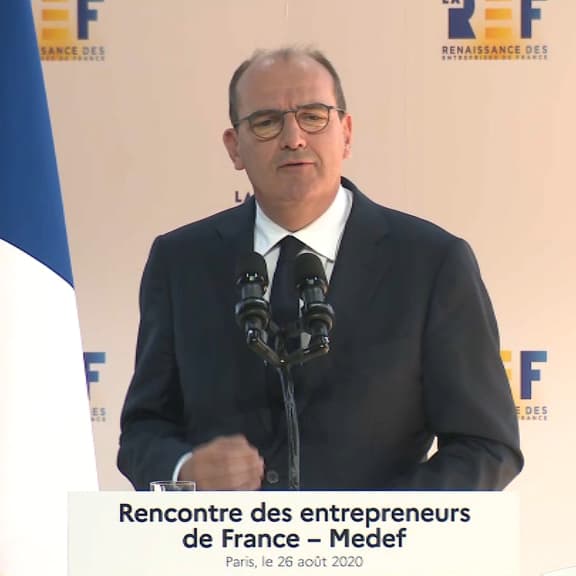 EN DIRECT - Jean Castex: "Au moins un quart" des 100 milliards d'euros du plan de relance pour les PME et TPE