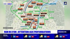 Lyon: de nombreuses restrictions de circulation et de stationnement à prévoir ce dimanche, en raison du Run in Lyon