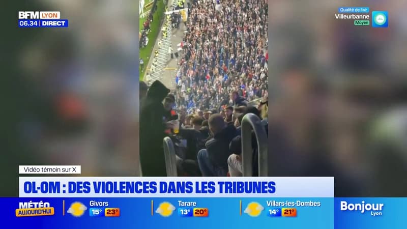 Violences, supporteurs déçus... Un OL-OM sous tension mais pas de débordement