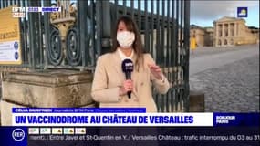 Un vaccinodrome éphémère ouvre au Château de Versailles