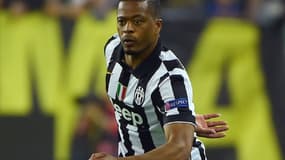 Patrice Evra sous le maillot de la Juventus