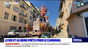 Nice: le roi et la reine sont prêts pour le carnaval