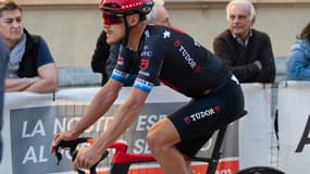 Matteo Trentin lors de la Coppa Bernocchi, le 6 octobre 2025
 