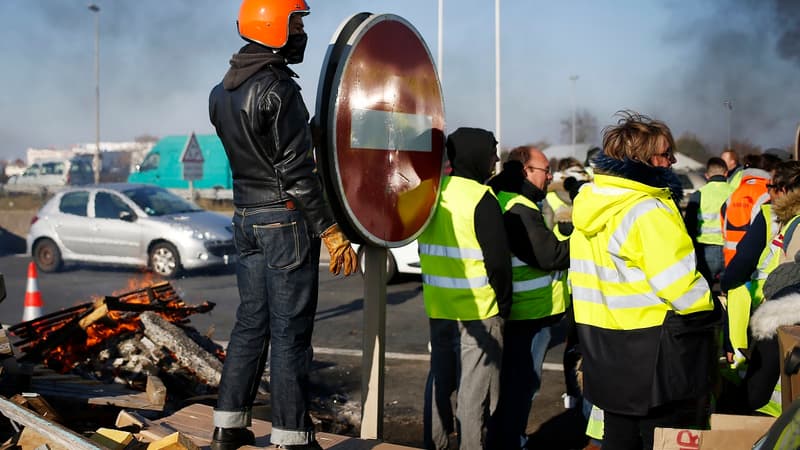 Selon la police belge, "des casseurs sont venus se greffer au mouvement des gilets jaunes"