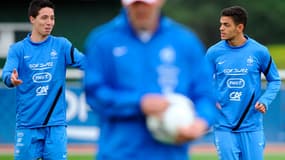 Hatem Ben Arfa et Samir Nasri