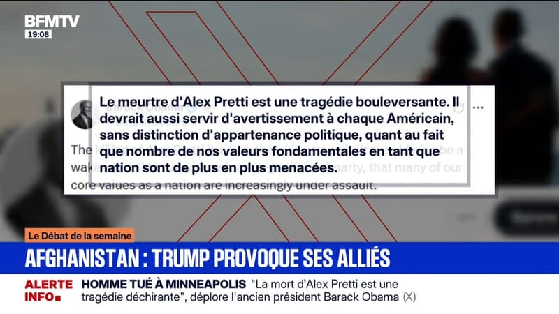 Homme tué à Minneapolis: "Le meurtre d'Alex Pretti est une tragédie bouleversante", déplore l'ancien président américain Barack Obama