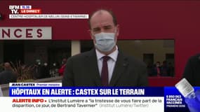 Jean Castex à Melun: le Premier ministre évoque "une situation extrêmement préoccupante"