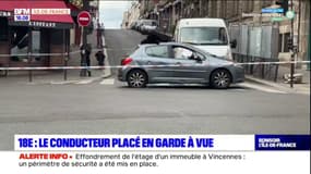 Refus d'obtempérer à Paris: le conducteur du véhicule placé en garde à vue