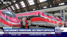 Concurrence ferroviaire: des débuts difficiles pour les rivaux de la SNCF