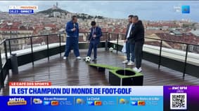 Votre premier rendez-vous " Le café des sports " reçoit un champion du monde de foot-golf