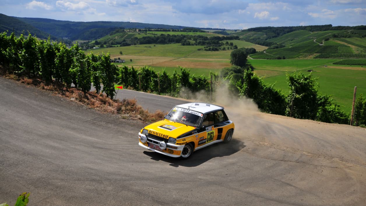 Une Renault 5 Turbo lors d'un rallye en Allemagne en 2008 Une Renault 5 Turbo lors d'un rallye en Allemagne en 2008