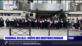 Lille: les greffiers en grève ce jeudi pour réclamer une revalorisation des salaires