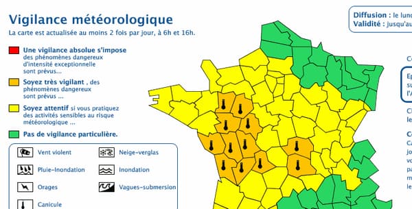 Carte Météo France Carte Météo France