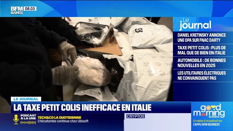 La taxe petit colis inefficace en Italie