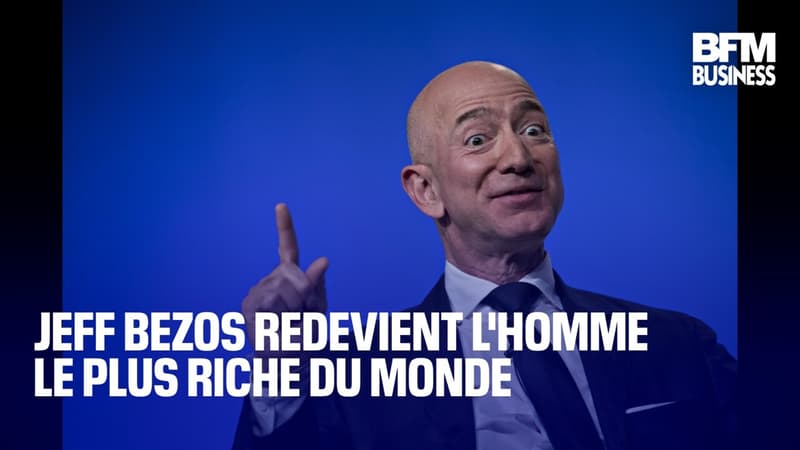 Jeff Bezos redevient l'homme le plus riche du monde