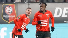 Arnaud Kalimuendo, face à Nice, le 13 janvier 2024